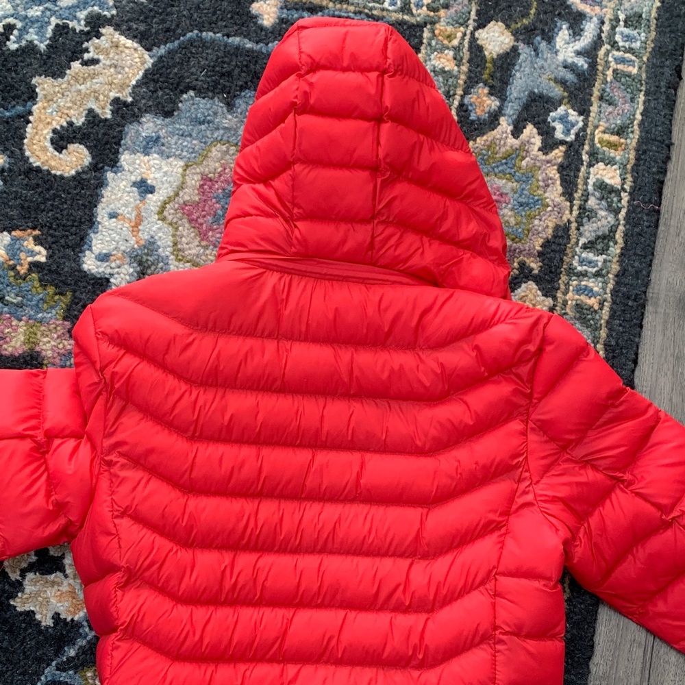 VENUSTAS Womens Vibrant Red heated Puffer Jacket - Picture 5 of 6